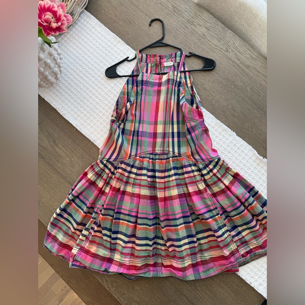 Anthropologie Pilcro Pink Plaid Mini Dress - Picture 2 of 8